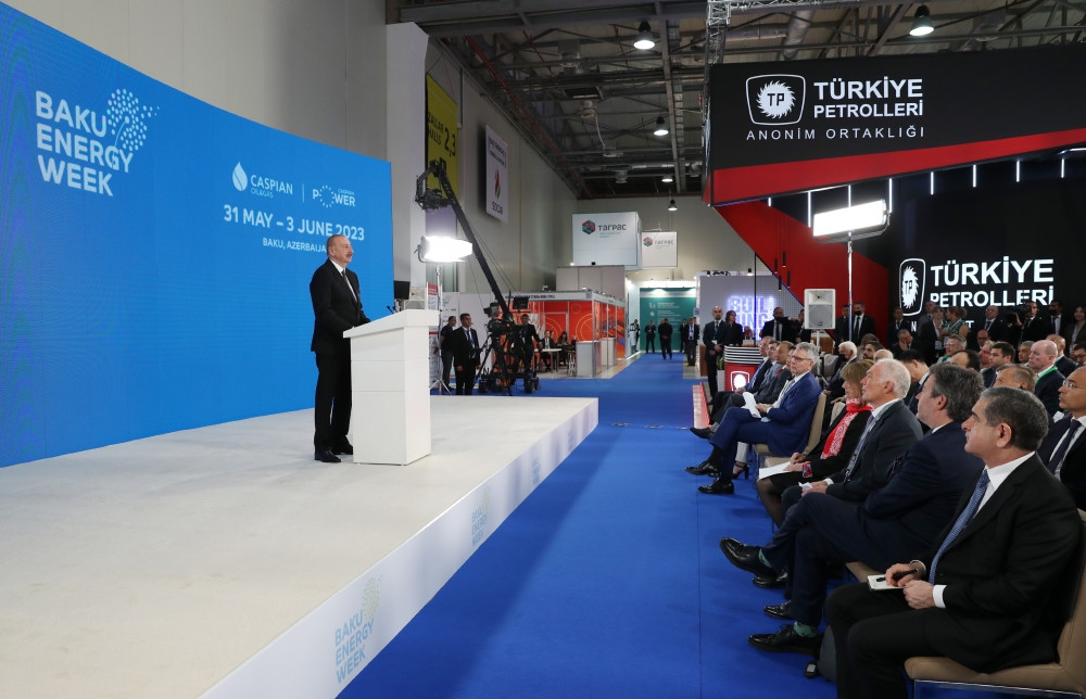 News about - President Ilham Aliyev attends official opening ceremony of 28th International Caspian Oil & Gas Exhibition 