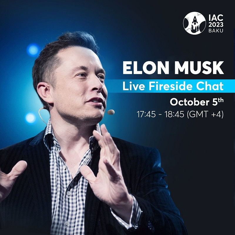 News about - Elon Musk to deliver speech at 74th International Astronautical Congress via video link