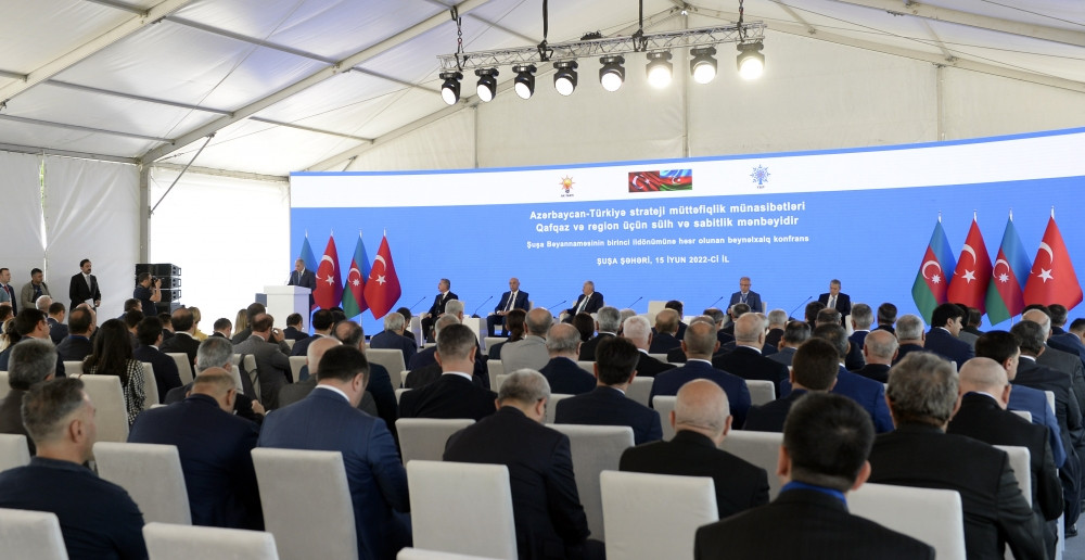 News about - International conference dedicated to first anniversary of Shusha Declaration held (PHOTO)