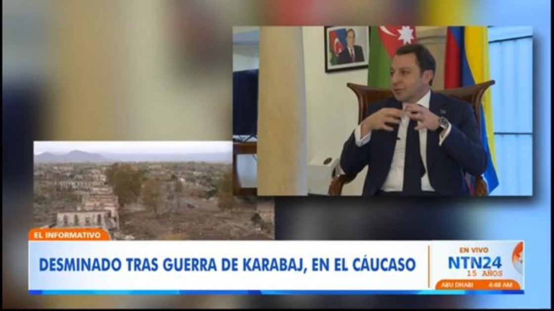 News about - Colombian TV Channel airs interview with Azerbaijan’s Deputy FM