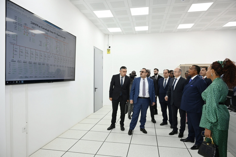 News about - Congolese president visits Garadagh Solar PV Plant