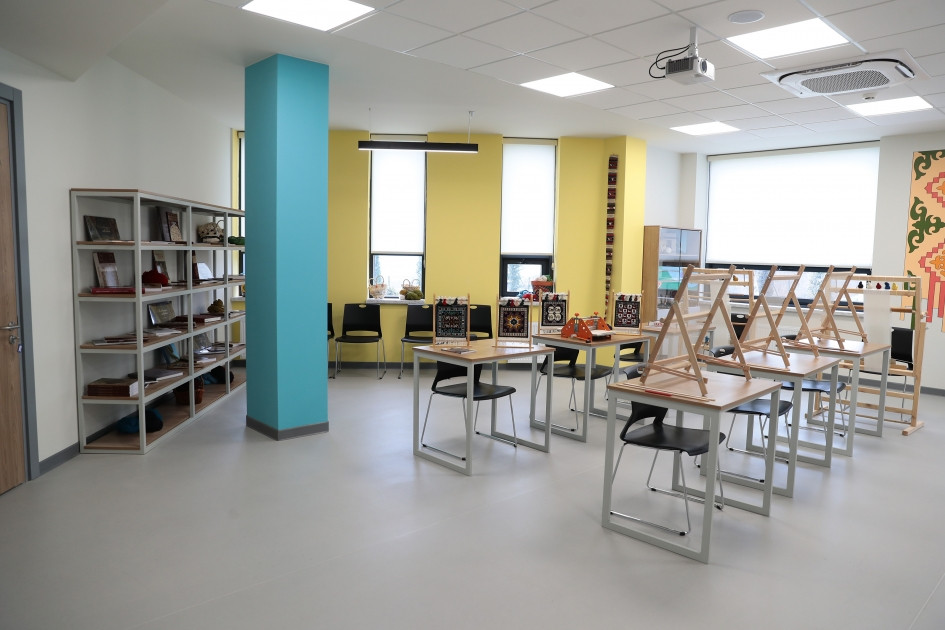 News about - Azerbaijani and Kazakh presidents attend opening ceremony of Kurmangazy Children's Creativity Center in Fuzuli