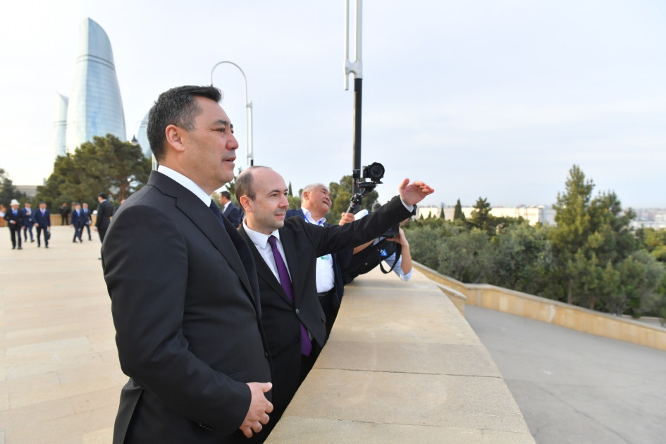 News about - Kyrgyz President Sadyr Zhaparov pays tribute to Azerbaijani martyrs