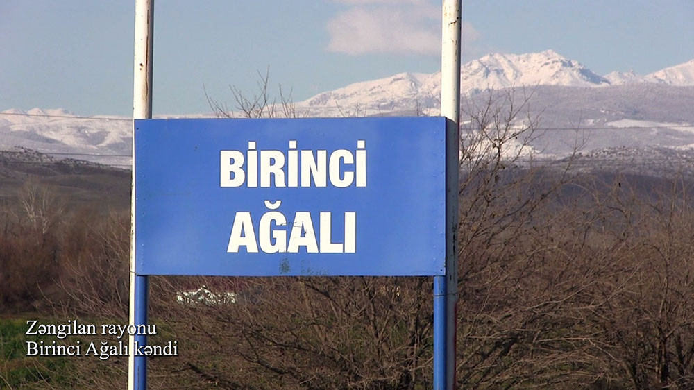 News about - Azerbaijan releases footage from Birinji Aghali village of Zangilan 