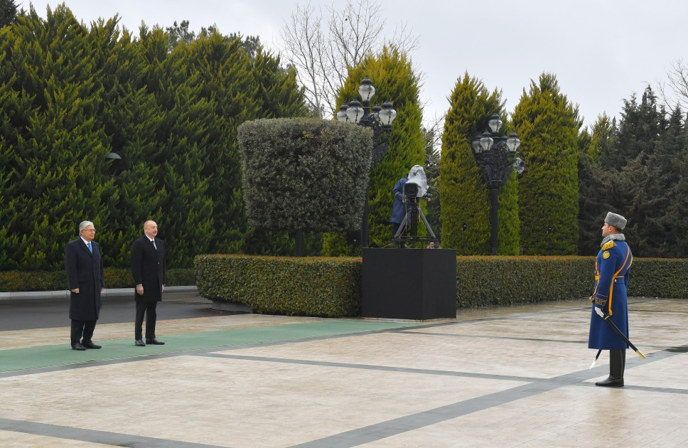 News about - Official welcome ceremony held for Kazakh president in Baku