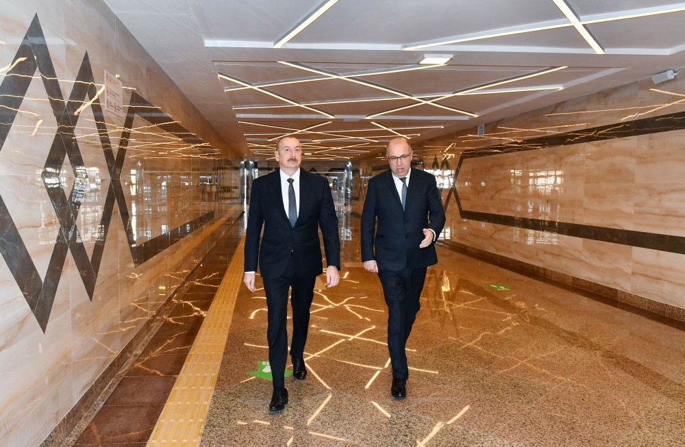 News about - President Ilham Aliyev attends opening of “Khojasan” electric depot and station of Baku Metro