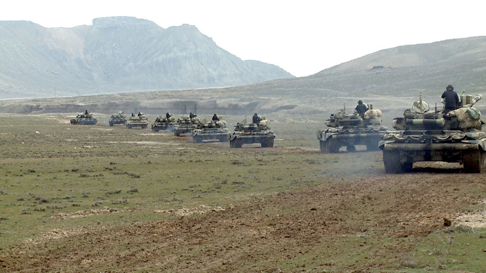 News about - Azerbaijani troops involved in large-scale drills deployed to concentration areas (VIDEO)