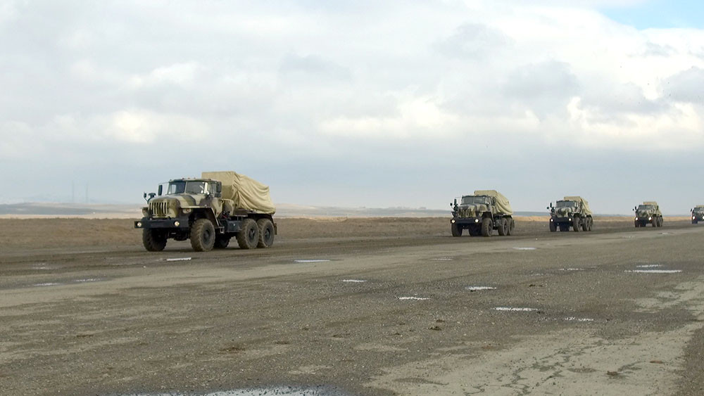 News about - Azerbaijani troops involved in large-scale drills deployed to concentration areas (VIDEO)