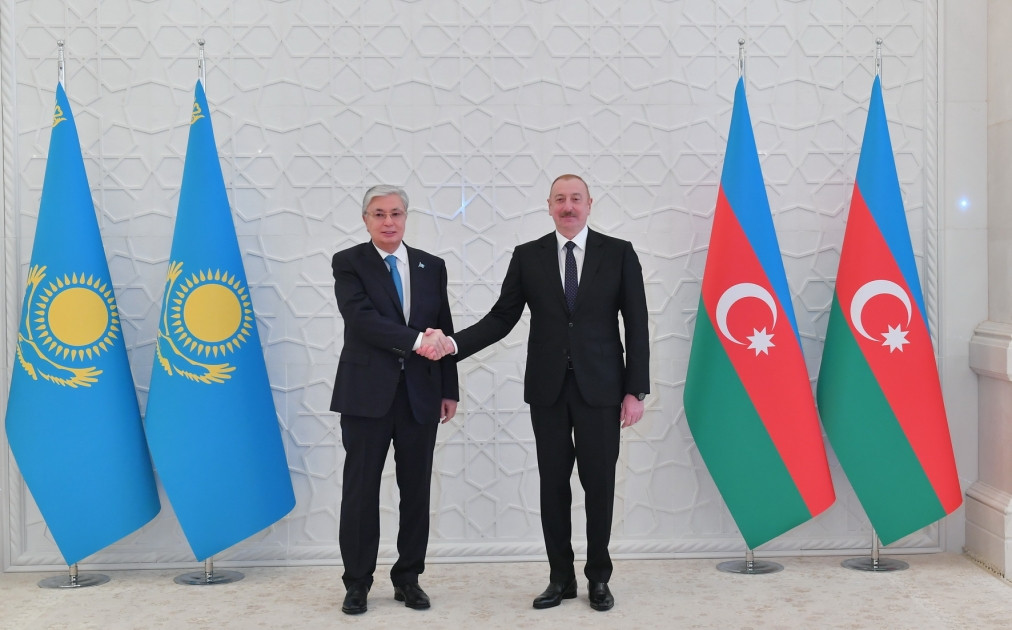 News about - Official welcome ceremony held for Kazakh president in Baku