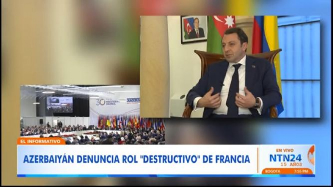 News about - Colombian TV Channel airs interview with Azerbaijan’s Deputy FM
