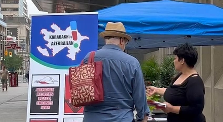News about - Azerbaijani community in Toronto holds campaign to expose Armenia’s unacceptable actions (PHOTO)