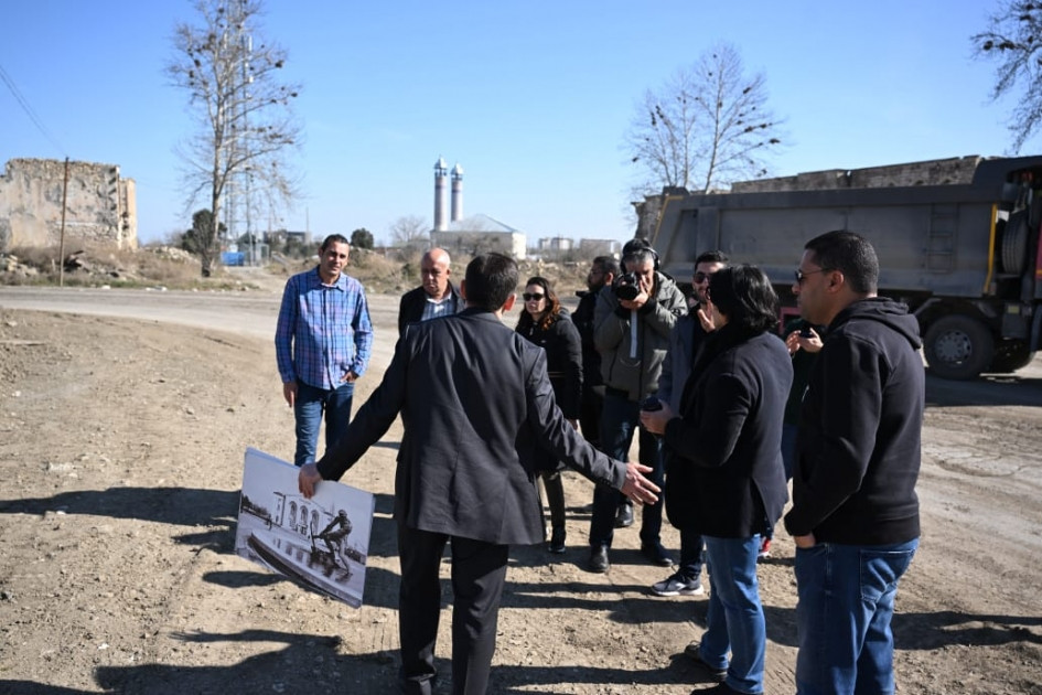 News about - Moroccan journalists visit liberated Azerbaijani territories