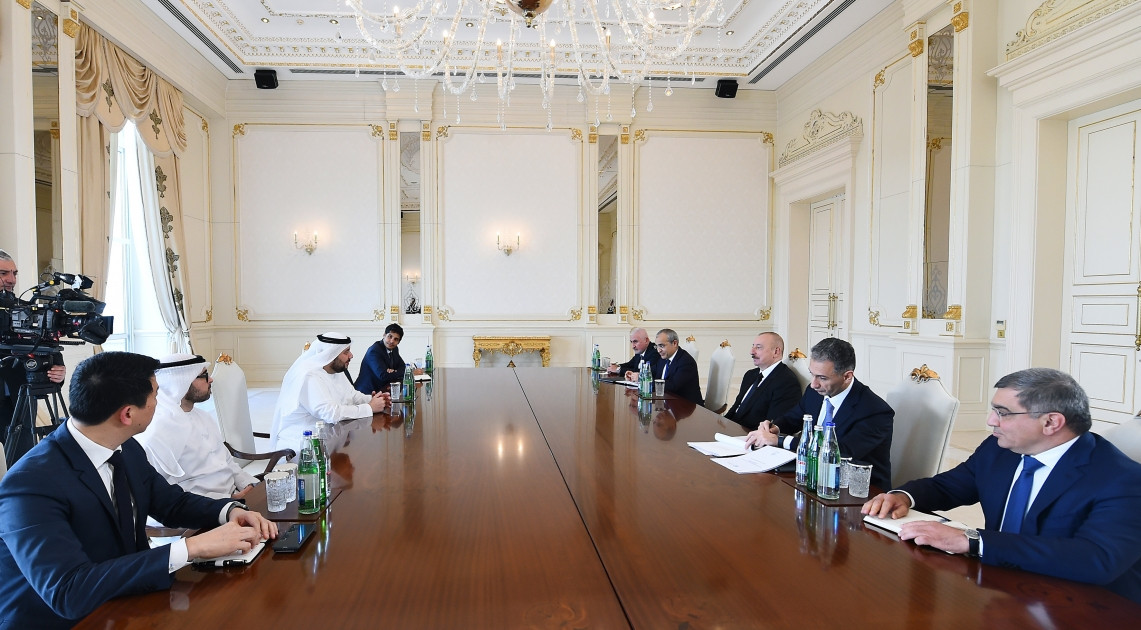 News about - President Ilham Aliyev receives UAE Minister of Investment