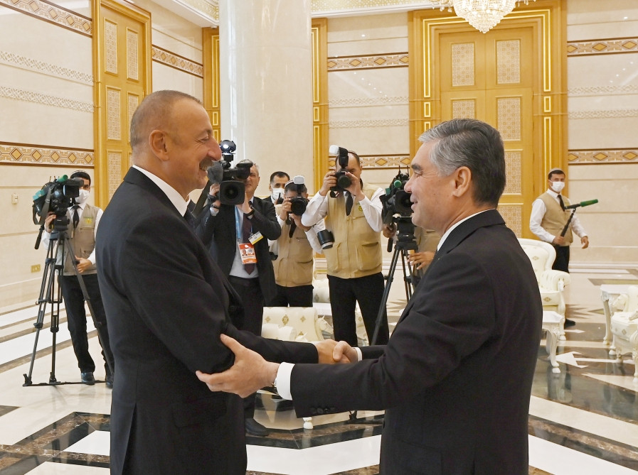 News about - President Ilham Aliyev meets with Chairman of People's Council Chamber of Turkmen National Assembly