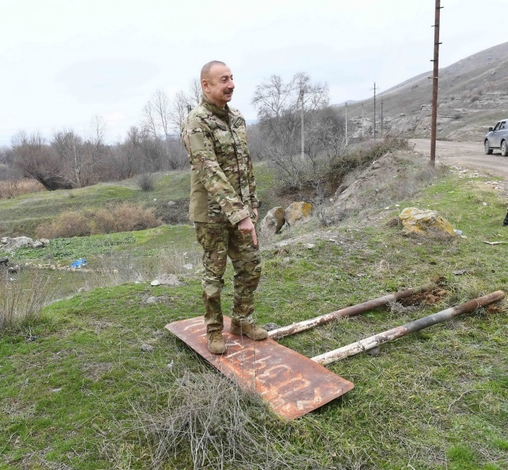 News about - President Ilham Aliyev and First Lady Mehriban Aliyeva visited Gubadli and Zangilan regions (VIDEO)