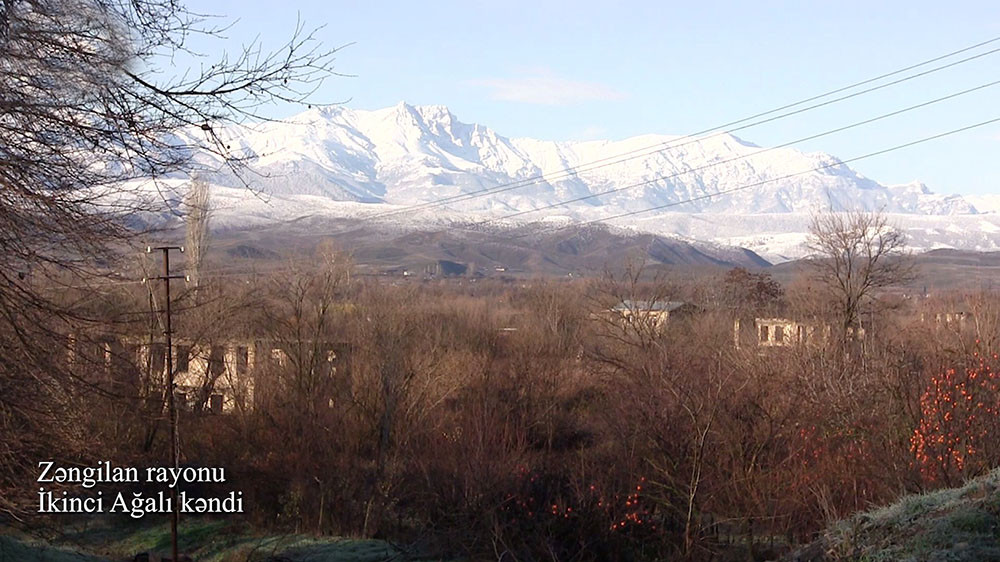 News about - Azerbaijan releases video footage of another village of Zangilan district