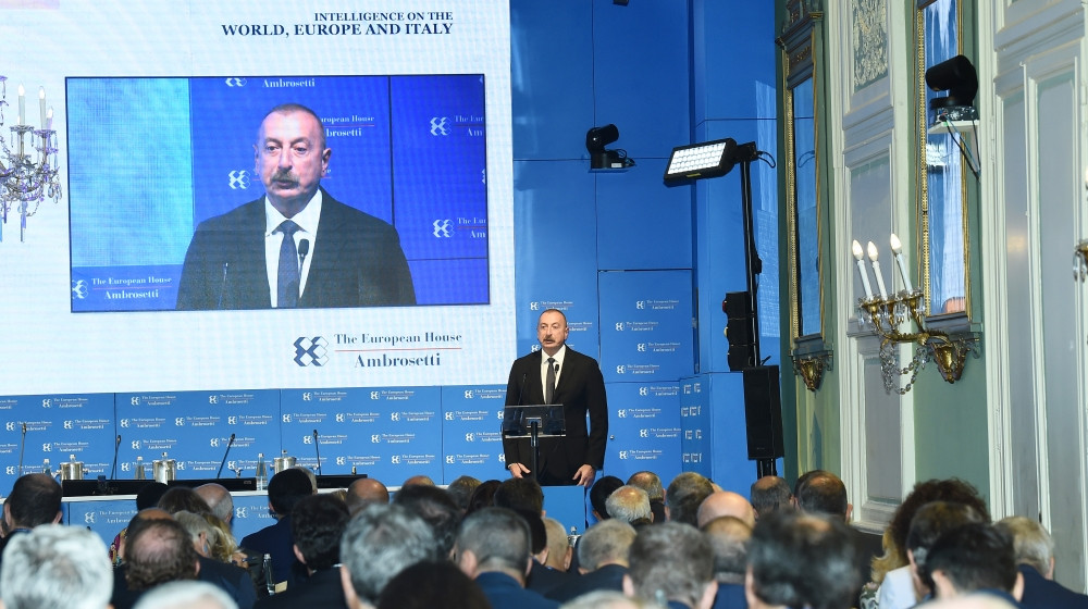 News about - Azerbaijani president attends international forum in Italy's Cernobbio