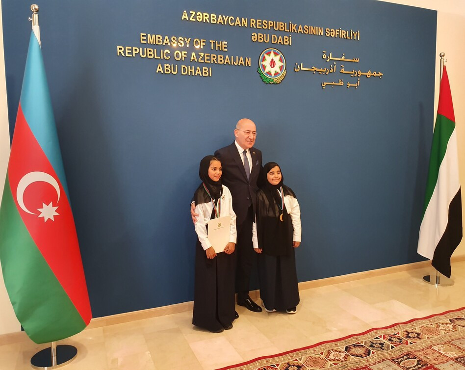 News about - Azerbaijani Embassy in UAE hosts award ceremony for winners of Magic of Friendship International Children`s Art Competition (PHOTO)