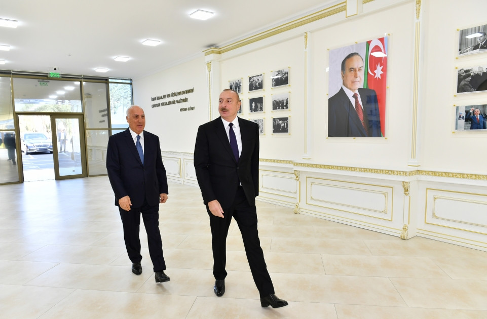 News about - President Ilham Aliyev views conditions created in Mehdi Huseynzade Sumgayit City Stadium