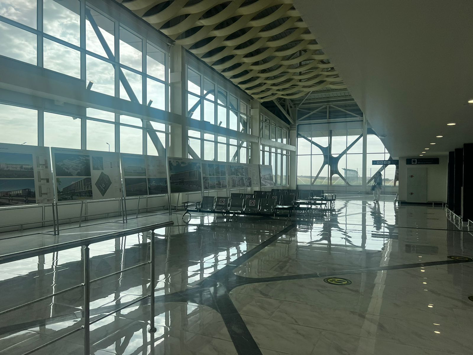 News about - Participants of international media forum arrive at Fuzuli International Airport (VIDEO)