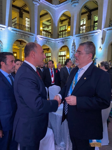 192368-0573802.jpeg + Azerbaijani ambassador takes part in inauguration ceremony of Guatemalan President News about - Azerbaijani ambassador takes part in inauguration ceremony of Guatemalan President