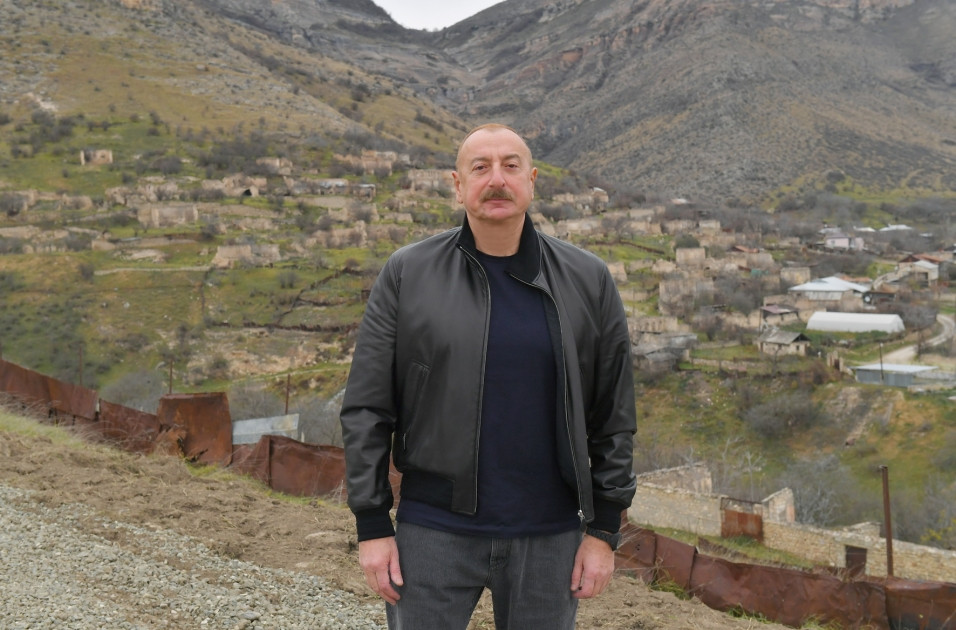 News about - President Ilham Aliyev visits several villages in Khojaly (UPDATED)