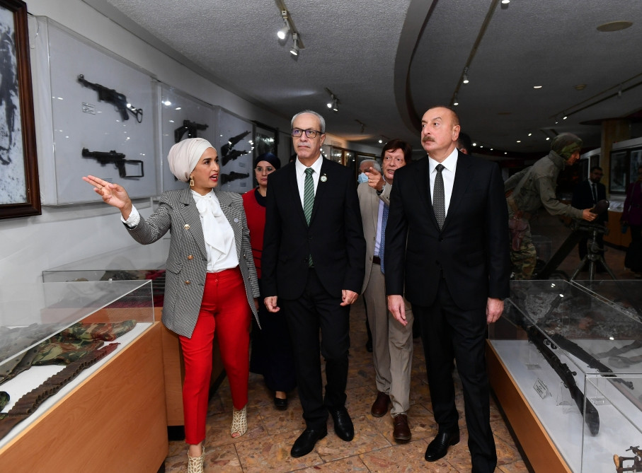 News about - President Ilham Aliyev visits Martyrs Memorial and National Museum of Moudjahid in capital city Algiers