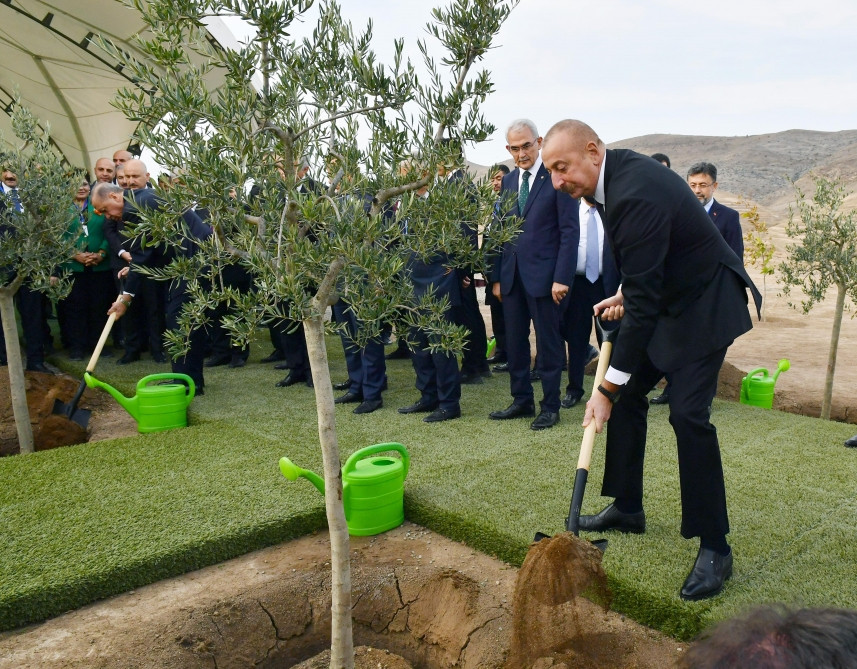 News about - Foundation stone laid for “Azerbaijan-Türkiye International Forestry Training Center”, “Smart Seedlings and Friendship Forest Complex