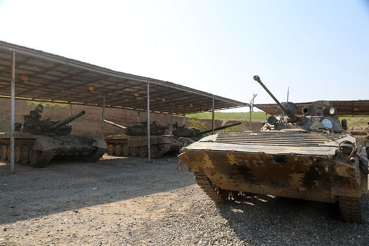 News about - Military equipment left by Armenian troops on battlefield (PHOTO/VIDEO) 