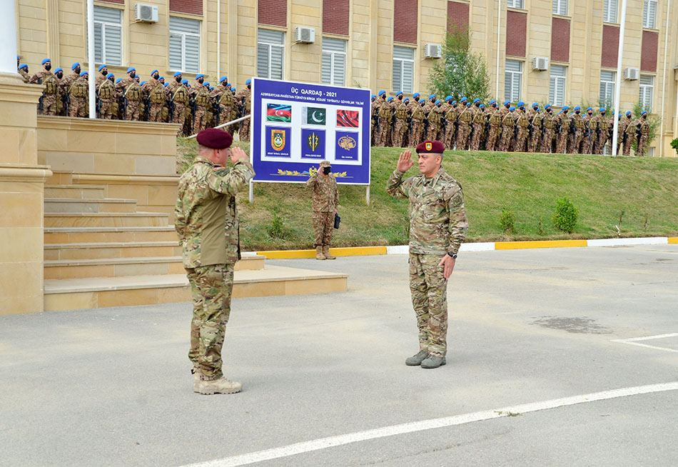 News about - Solemn opening ceremony of Three Brothers - 2021 international exercises held in Baku (PHOTO/VIDEO)