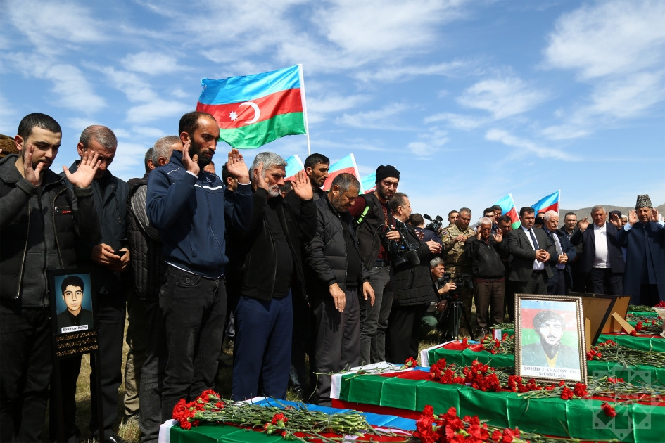 News about - Azerbaijan holds farewell ceremony for seven victims of Khojaly genocide