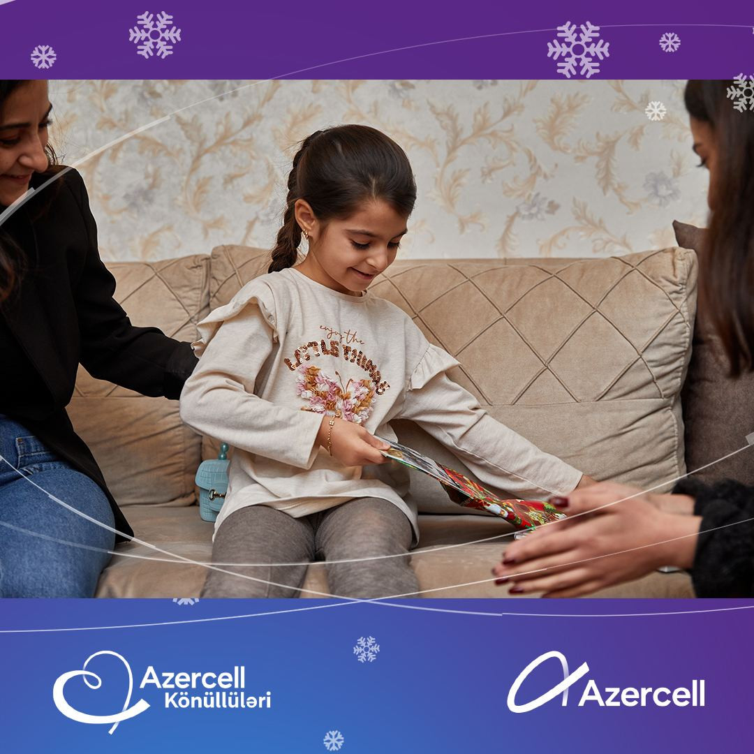 News about - (Ad) Let’s come together to make hearts feel happy! “Azercell Volunteers” bring joy of holiday to the children on New Year
