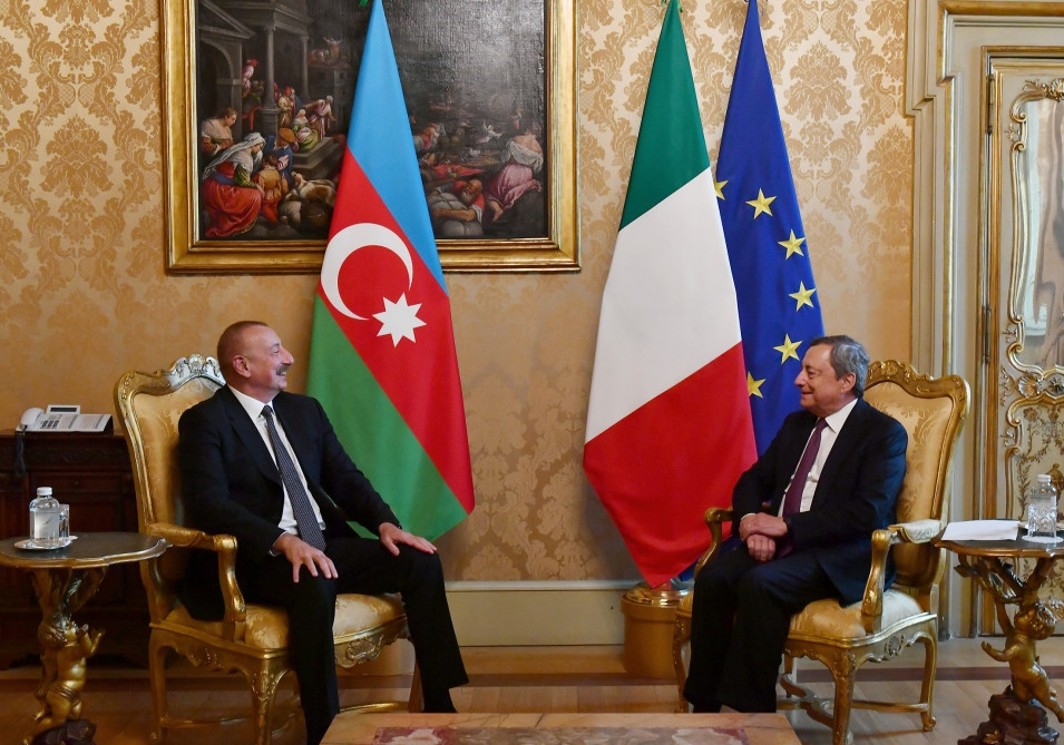 News about - Azerbaijani president meets with Italian prime minister 