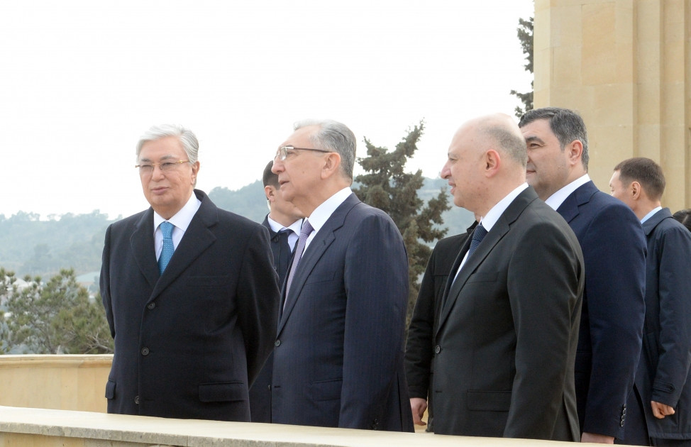News about - Kazakh President Tokayev pays tribute to Azerbaijani martyrs