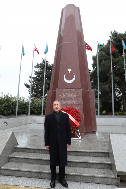 News about - Hulusi Akar pays tribute to Great Leader Heydar Aliyev and Azerbaijani martyrs