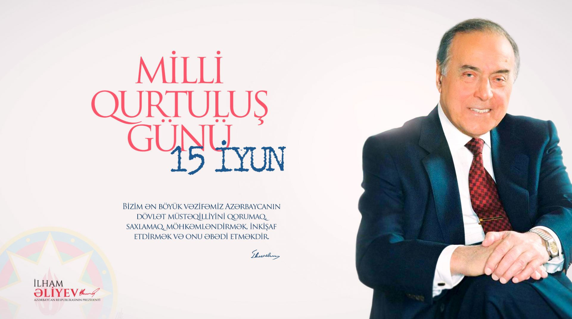 News about - Azerbaijani president makes Facebook post on National Salvation Day