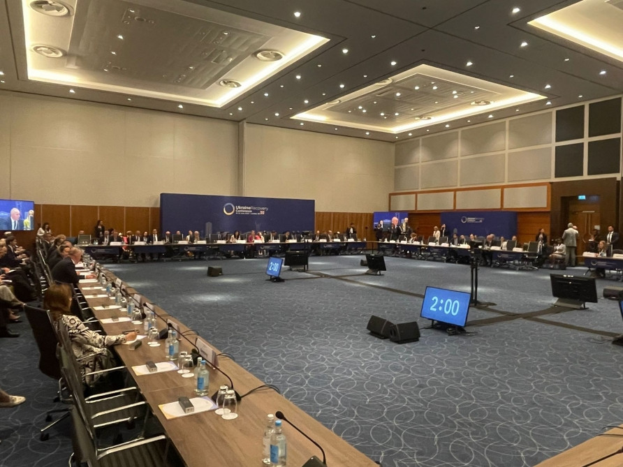 185973-0881711.jpg + Azerbaijan’s foreign minister attends Ukraine Recovery Conference News about - Azerbaijan’s foreign minister attends Ukraine Recovery Conference