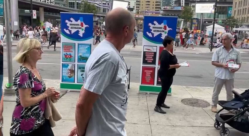 News about - Azerbaijani community in Toronto holds campaign to expose Armenia’s unacceptable actions (PHOTO)