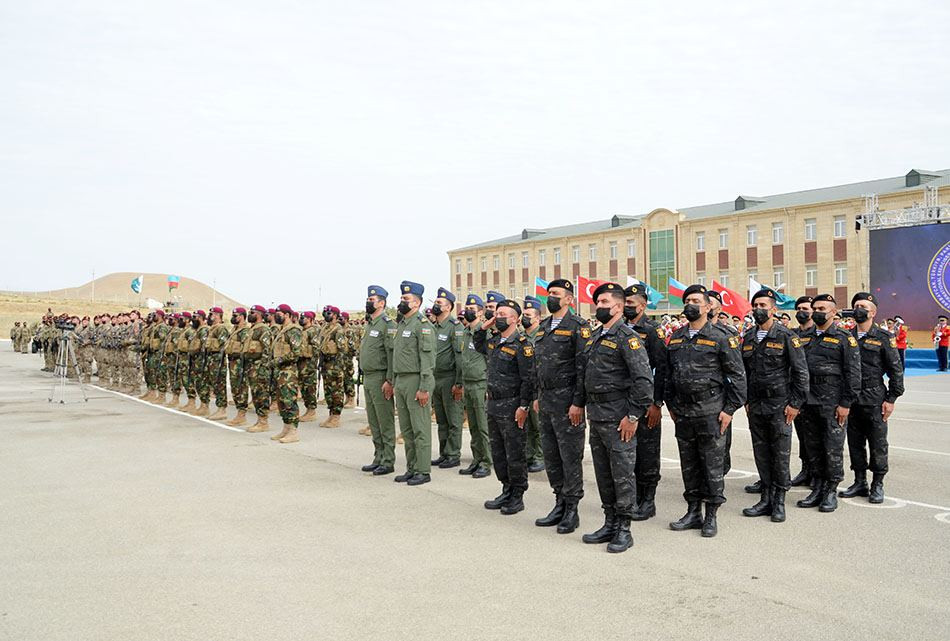 News about - Solemn opening ceremony of Three Brothers - 2021 international exercises held in Baku (PHOTO/VIDEO)