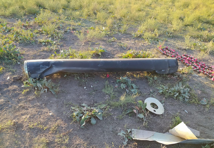 News about - Azerbaijan presents photos of fragments of Armenian-fired ballistic missile in direction of Mingachevir