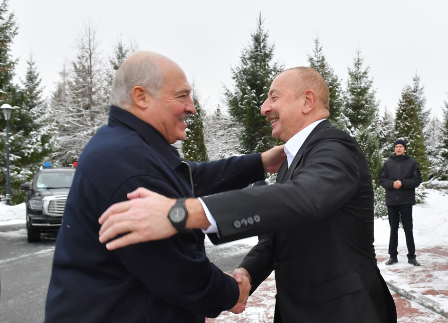 News about - Presidents of Azerbaijan and Belarus meet in Saint Petersburg