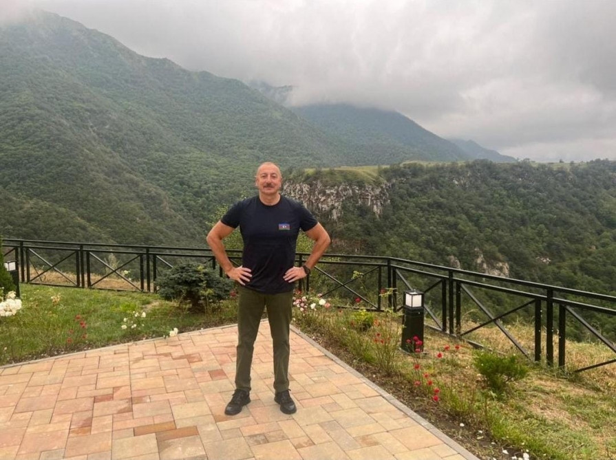 News about - First Vice-President Mehriban Aliyeva shares photos from Kalbajar and Lachin