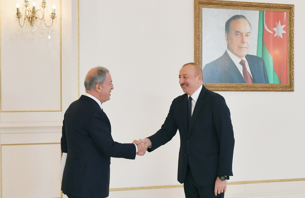 News about - President Ilham Aliyev receives delegation led by Chairman of National Defense Committee of Turkish Grand National Assembly 