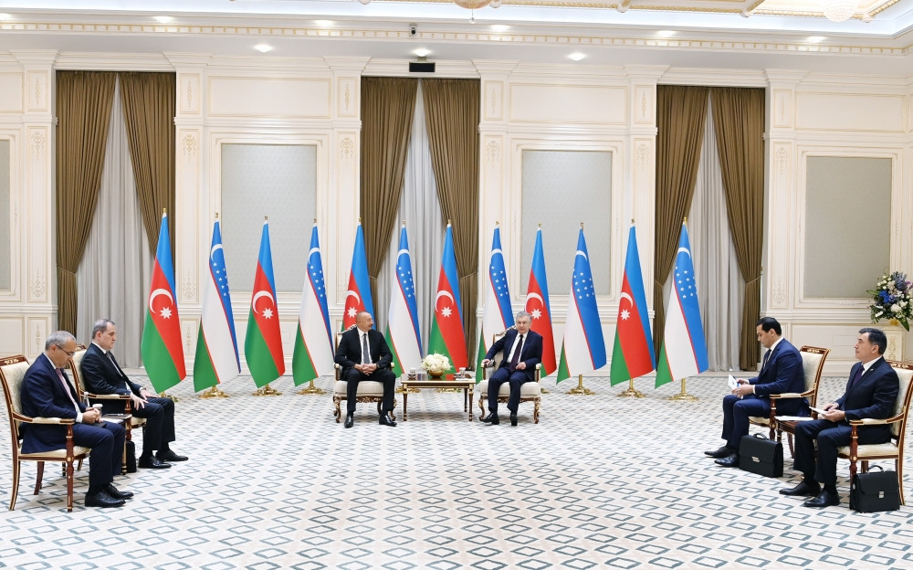 News about - Presidents of Azerbaijan, Uzbekistan hold meeting 
