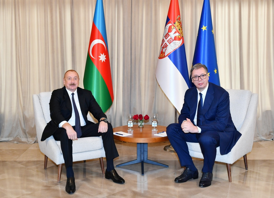 News about - Presidents of Azerbaijan and Serbia hold one-on-one and expanded meetings 