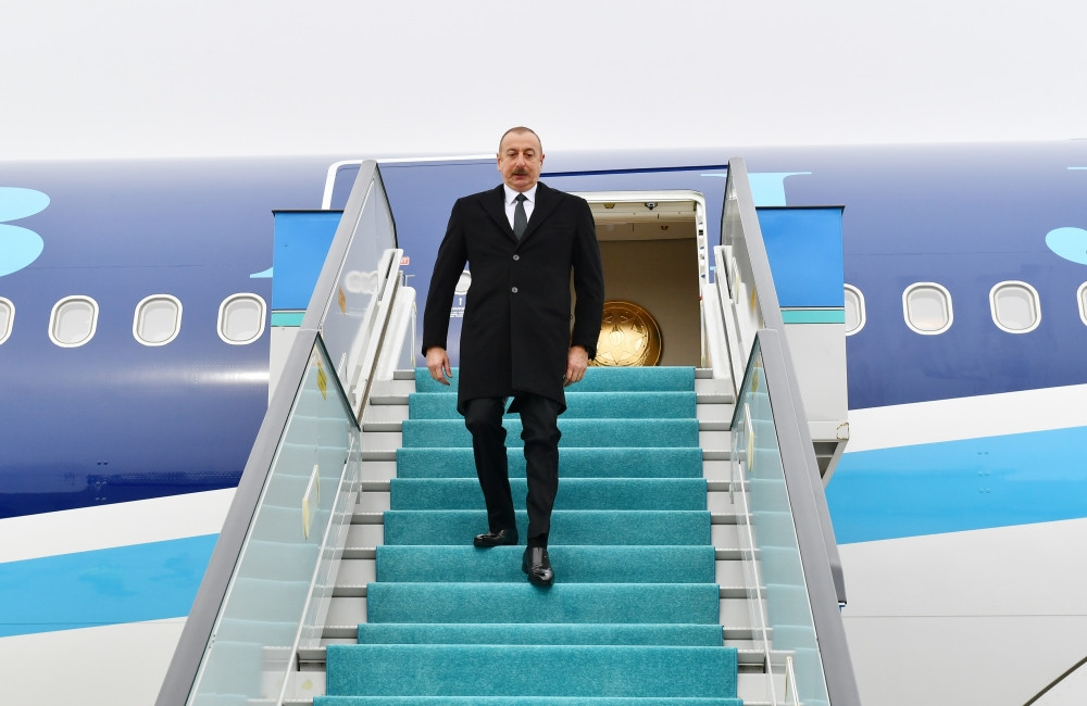 News about - Azerbaijani president arrives in Turkiye for working visit