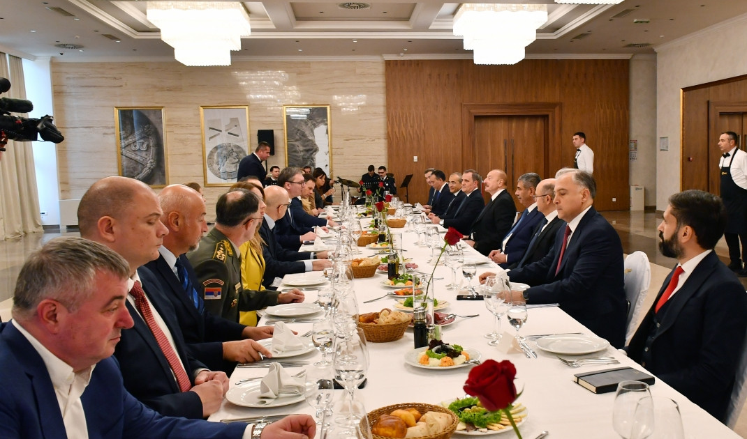 News about - Presidents of Azerbaijan and Serbia hold one-on-one and expanded meetings 