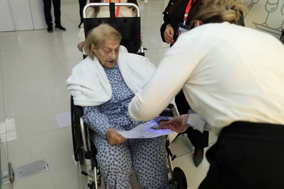 News about - 102-year-old voter casts ballot at Baku Health Center polling station