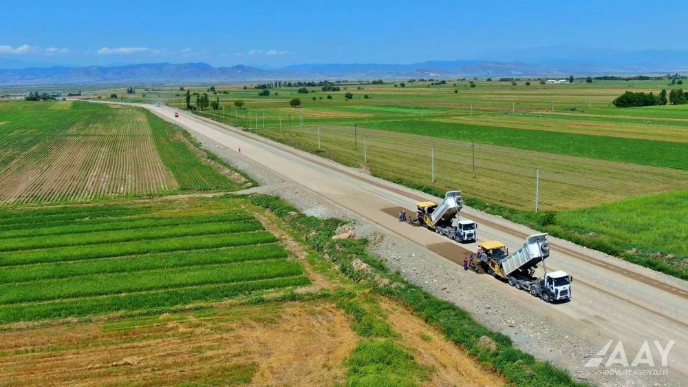 News about - Azerbaijan: Reconstruction of road to liberated Aghdam continues at a rapid pace (VIDEO)