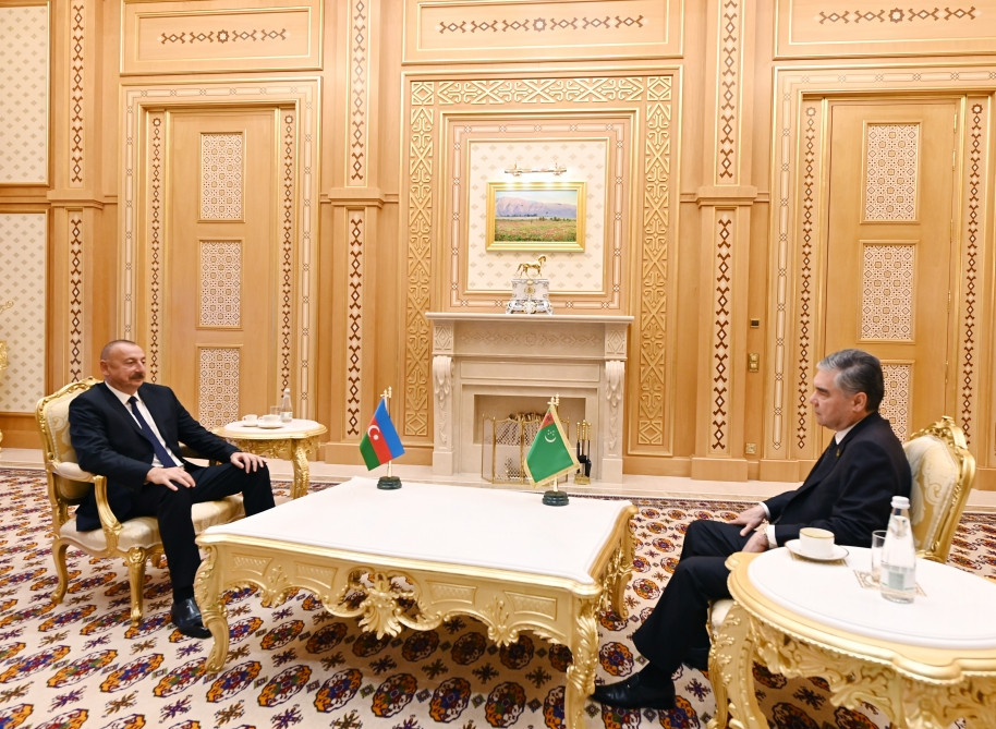 News about - President Ilham Aliyev meets with Chairman of People's Council Chamber of Turkmen National Assembly